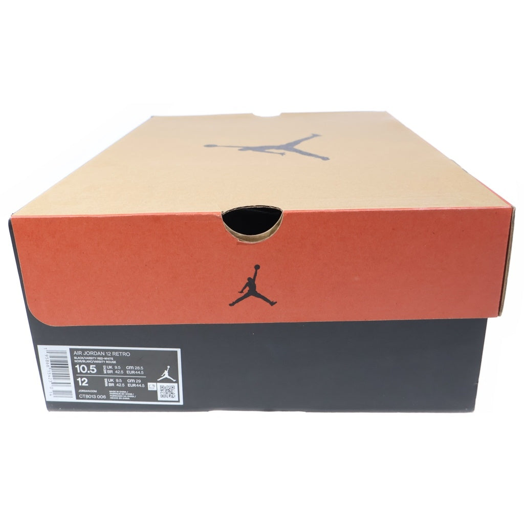 NIKE(ナイキ) AIR JORDAN 12 RETRO PLAYOFFS エアジョーダン12プレイオフ ハイカットスニーカー ホワイト/ブラック US10.5/28.5cm CT8013-006