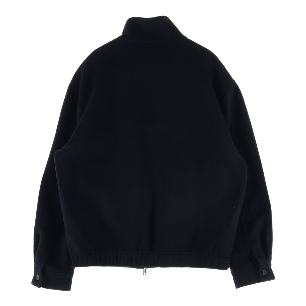 theory(セオリー) ST CLR JKT DFW_NEW DIVIDE GC ウール ジップアップ ジャケット ブルゾン ブラック
