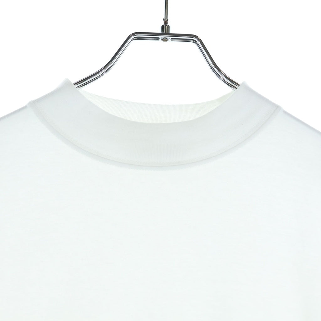 JIL SANDER(ジルサンダー) 23SS モックネック オーバーサイズ 半袖Tシャツ カットソー ホワイト J21GC0005 J45084