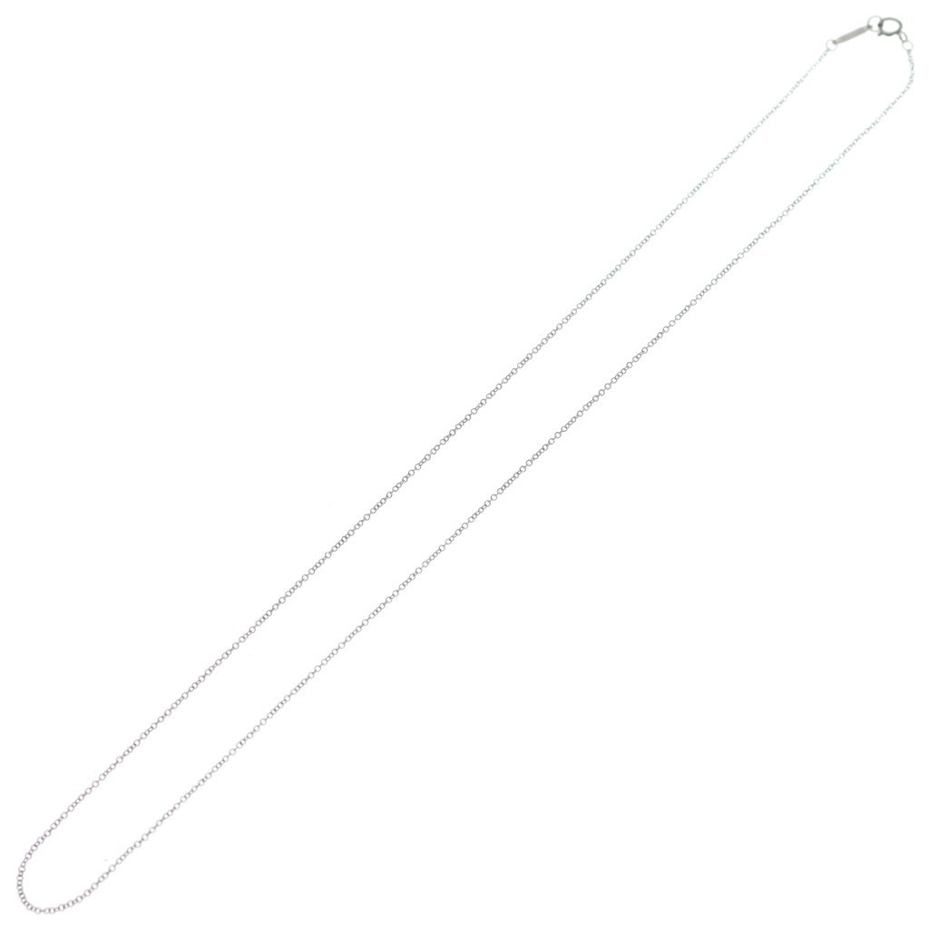 TIFFANY & Co.(ティファニー) Pt950 チェーンネックレス プラチナ 18inch レディース