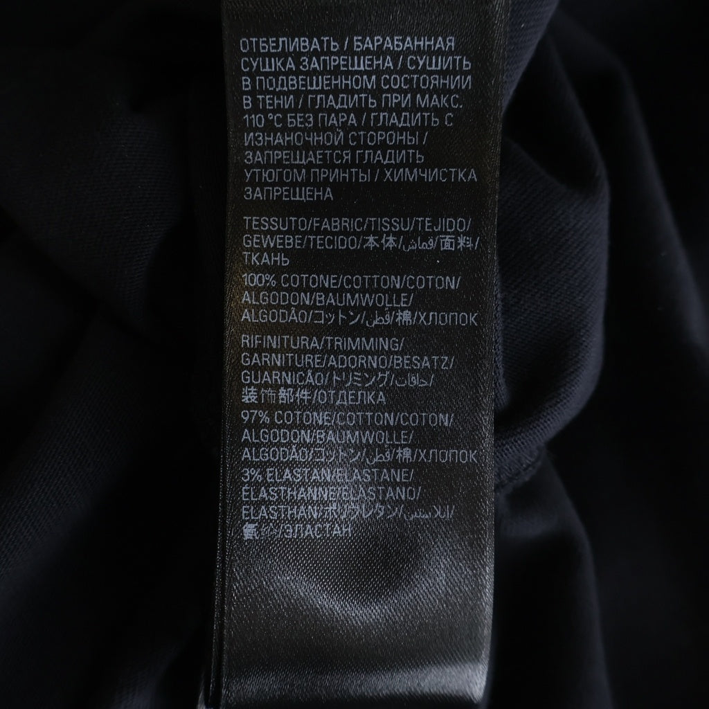 BALENCIAGA(バレンシアガ) 25SS ロゴプリント 半袖Tシャツカットソー ブラック 787349 TRVU5