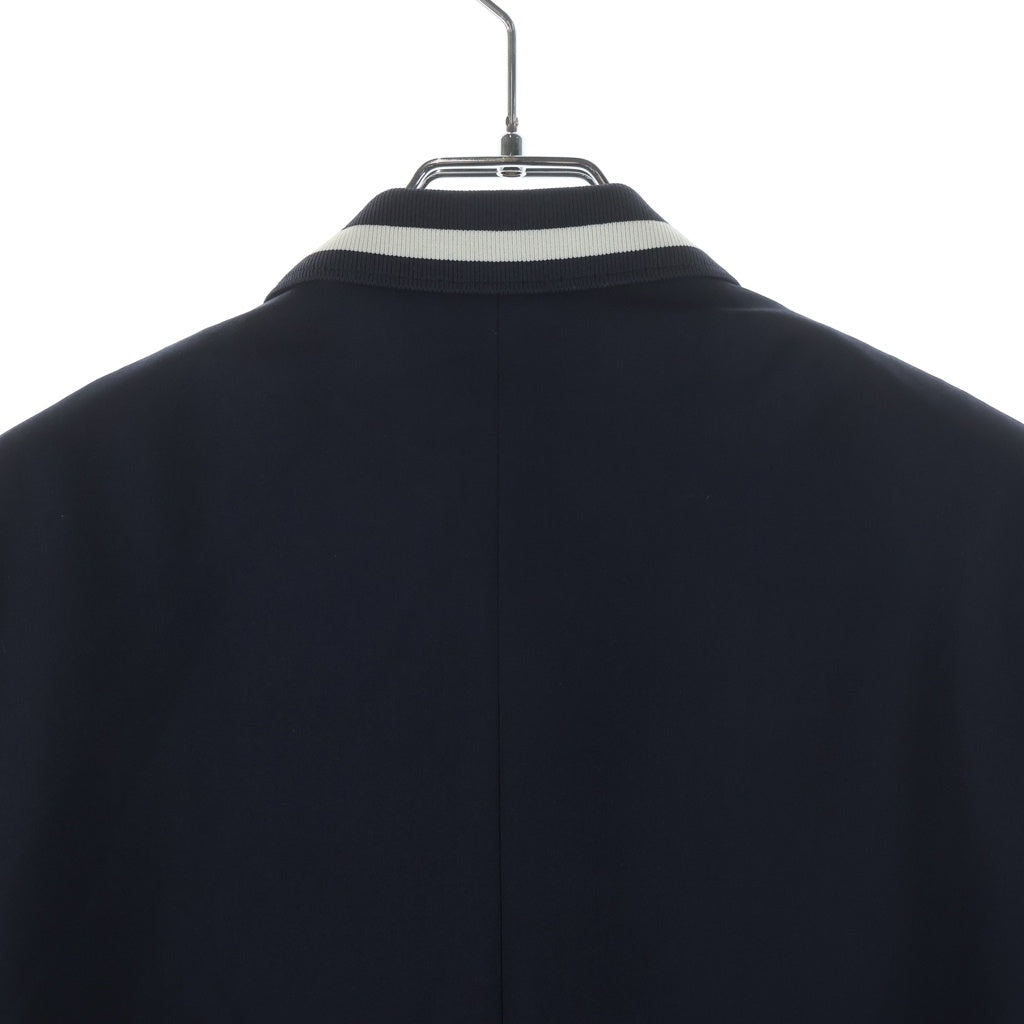 Dior HOMME(ディオールオム) 2B ウール テーラードジャケット ネイビー 633C262A3661