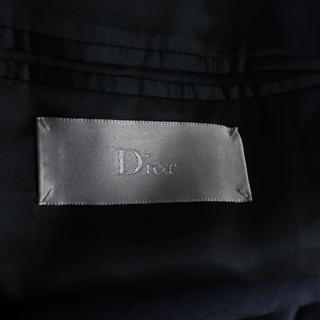Dior HOMME(ディオールオム) 2B ウール テーラードジャケット ネイビー 633C262A3661