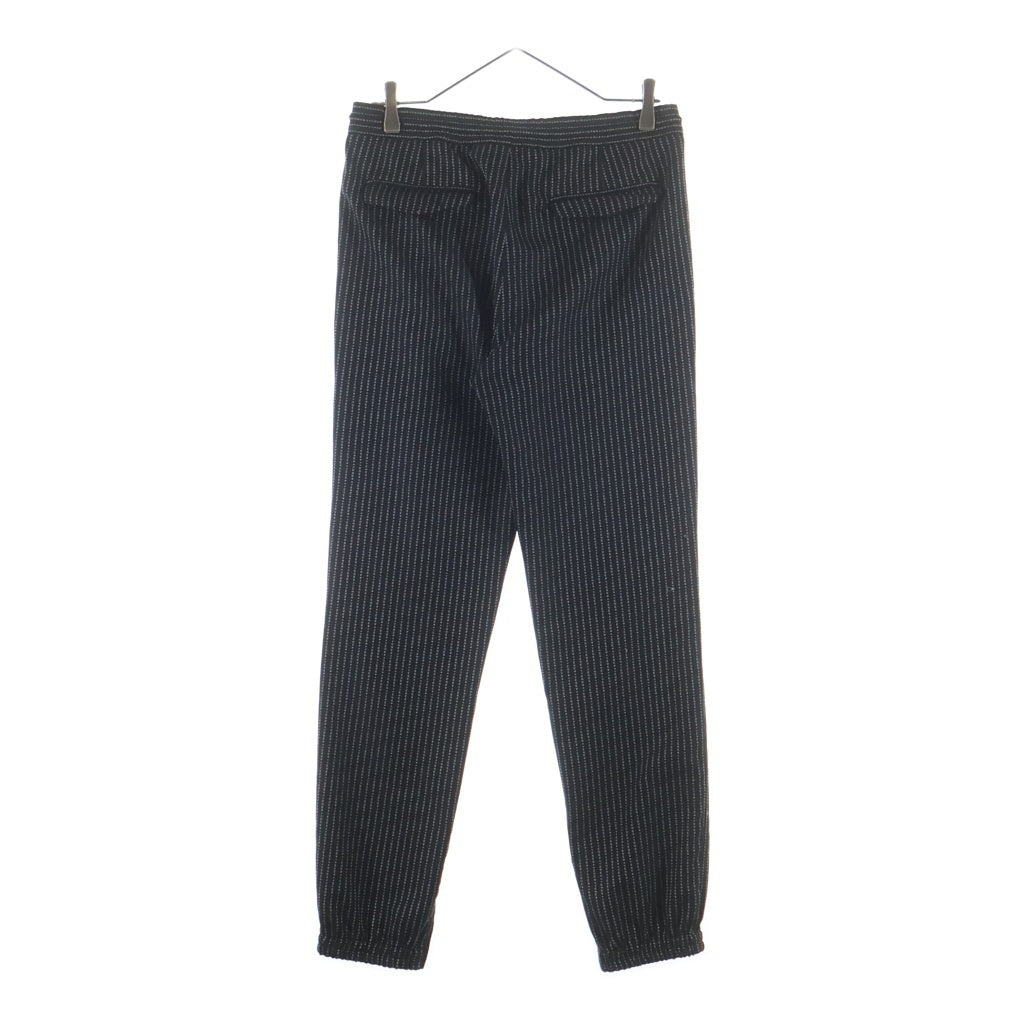 Dior HOMME(ディオールオム) NEW WAVE ニューウェーブ 総柄 ストライプ イージートラウザージョガーパンツ ブラック 733C138E4070