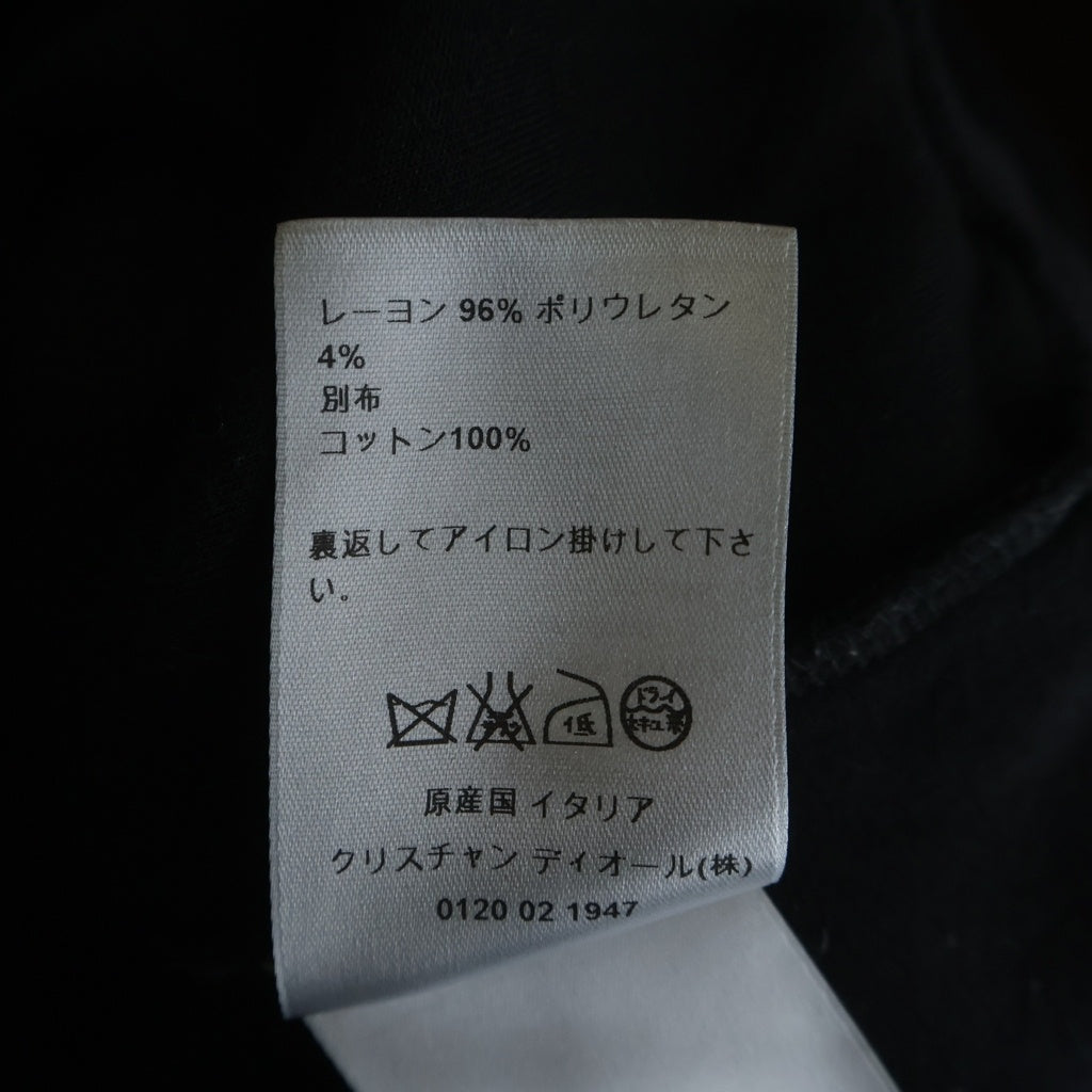 Dior HOMME(ディオールオム) 16AW ローズ 刺繍 レーヨン ボンディング プルオーバーパーカー ブラック 633J633WI418