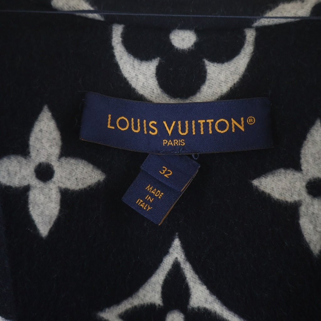 LOUIS VUITTON(ルイヴィトン) ベスト サイズ36 S レディース - RW231W Q34 FOJA52 ダークネイビー ロング丈 ウール LOUIS VUITTON - LOUIS VUITTON(ルイヴィトン) ベスト サイズ36 S
