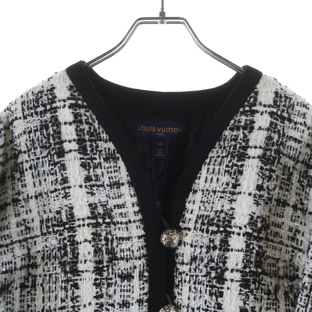 LOUIS VUITTON(ルイヴィトン) 25SS 中綿入り ツイードジャケット