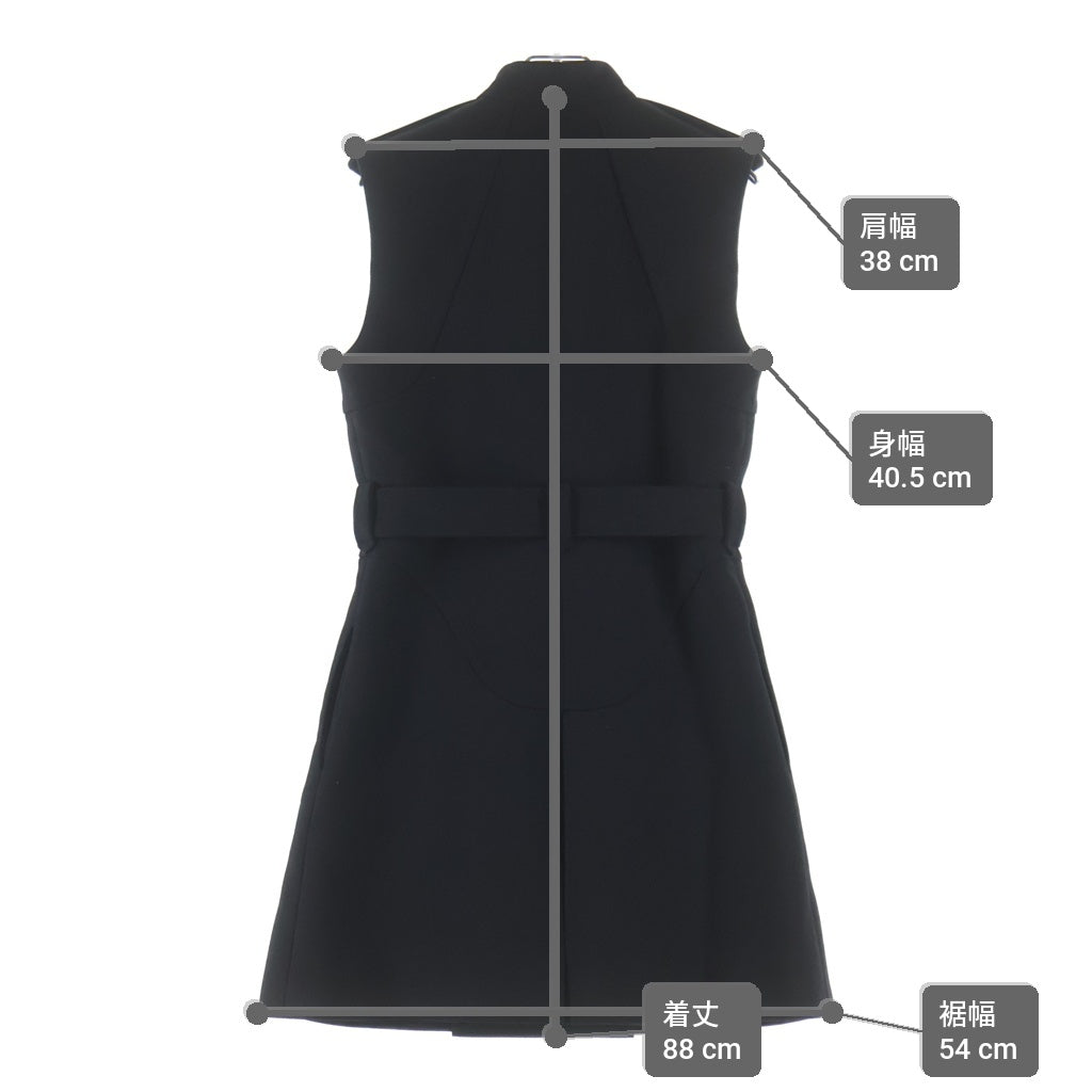 LOUIS VUITTON(ルイヴィトン) 24SS ユーティリティージッパー ドレス レディース ブラック RW241W IGL FPDR36