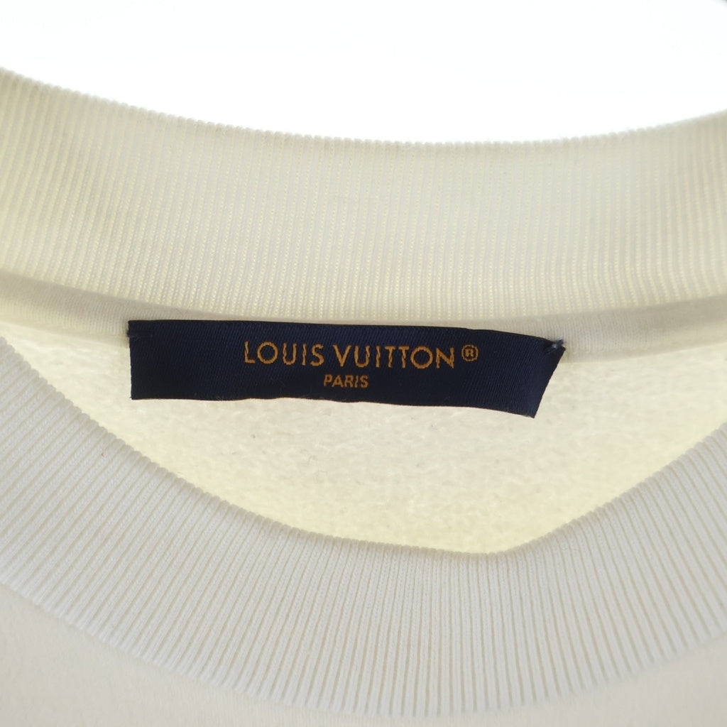 LOUIS VUITTON(ルイヴィトン) 24SS マルティエインターナショナル グラフィック プリントロゴ スウェットトレーナー ホワイト RM241M IHN HQY23W