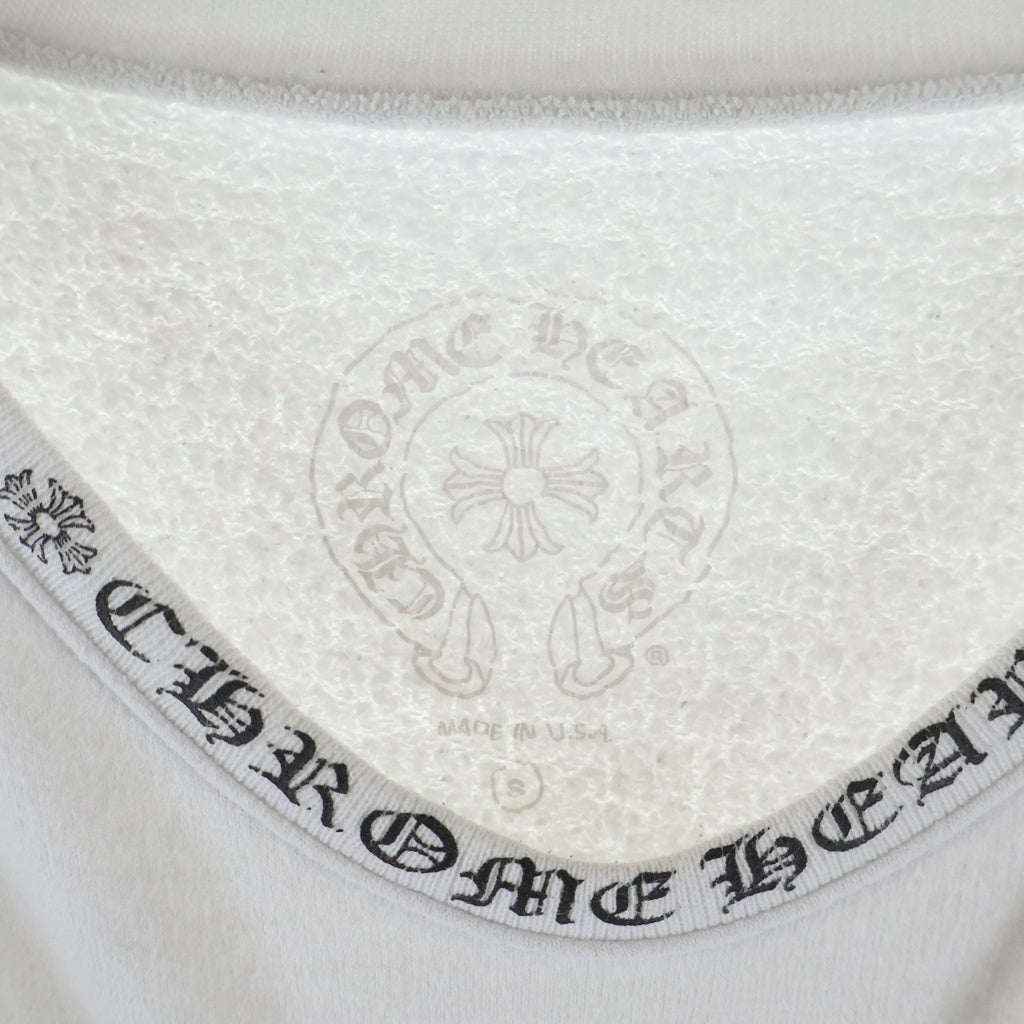 CHROME HEARTS(クロムハーツ) SWTSHRT PLVR ネックロゴプリント クルー