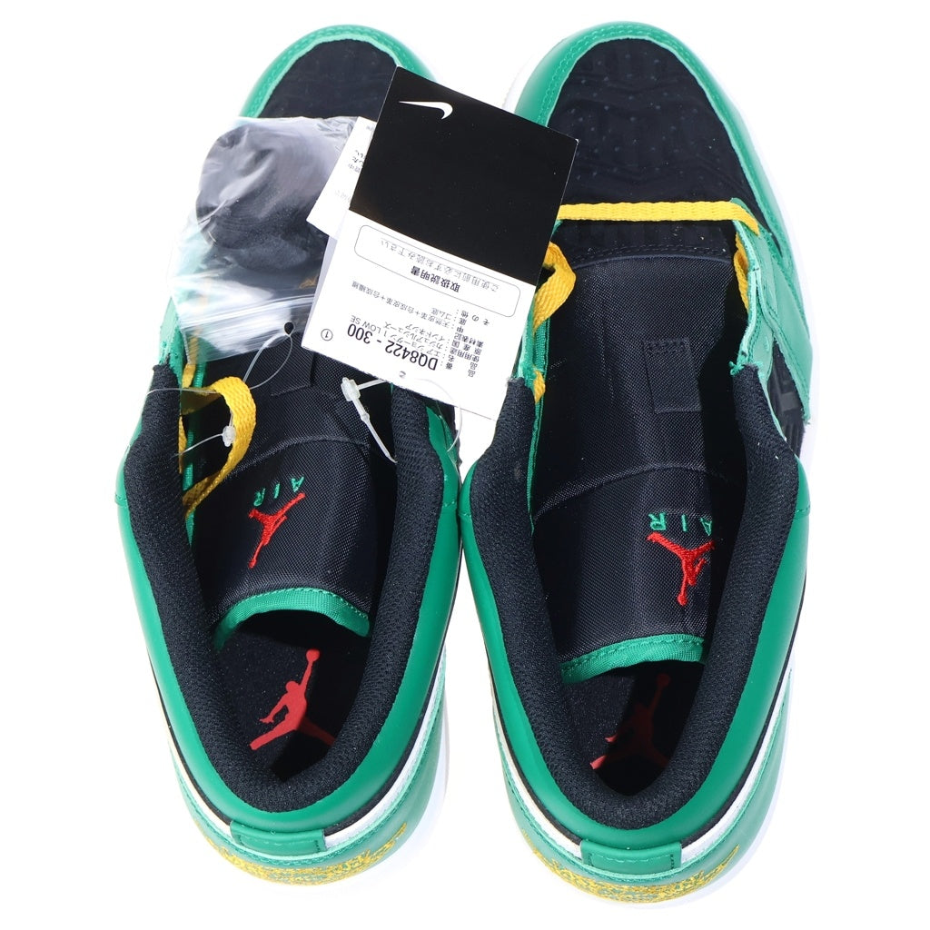 NIKE(ナイキ) AIR JORDAN 1 LOW SE MALACHITE エアジョーダン 1 マラカイト ローカットスニーカー グリーン/ブラック US9.5/27.5cm DQ8422-300