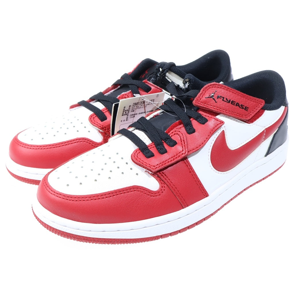 NIKE(ナイキ) AIR JORDAN 1 LOW FLYEASE エアジョーダン1 ローカットスニーカー フライイーズ ホワイト/レッド US9.5/27.5cm DM1206-163