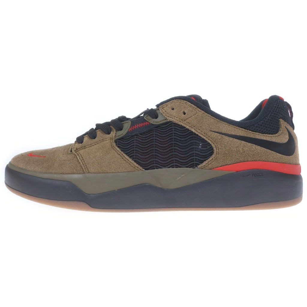 NIKE(ナイキ) ×ISHOD WAIR SB LIGHT OLIVE DC7232-300 イショッドウェア ライトオリーブ ローカットスニーカー ブラウン US10/28cm