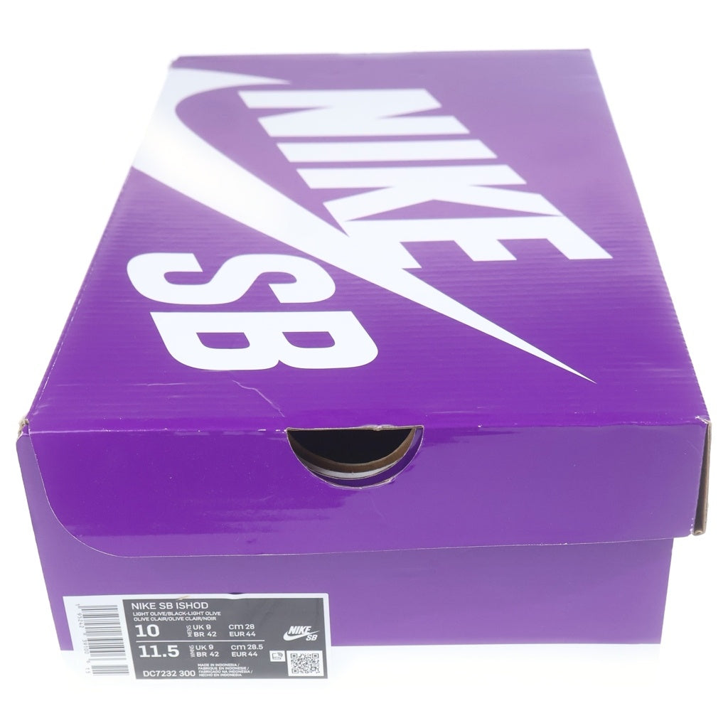 NIKE(ナイキ) ×ISHOD WAIR SB LIGHT OLIVE DC7232-300 イショッドウェア ライトオリーブ ローカットスニーカー ブラウン US10/28cm