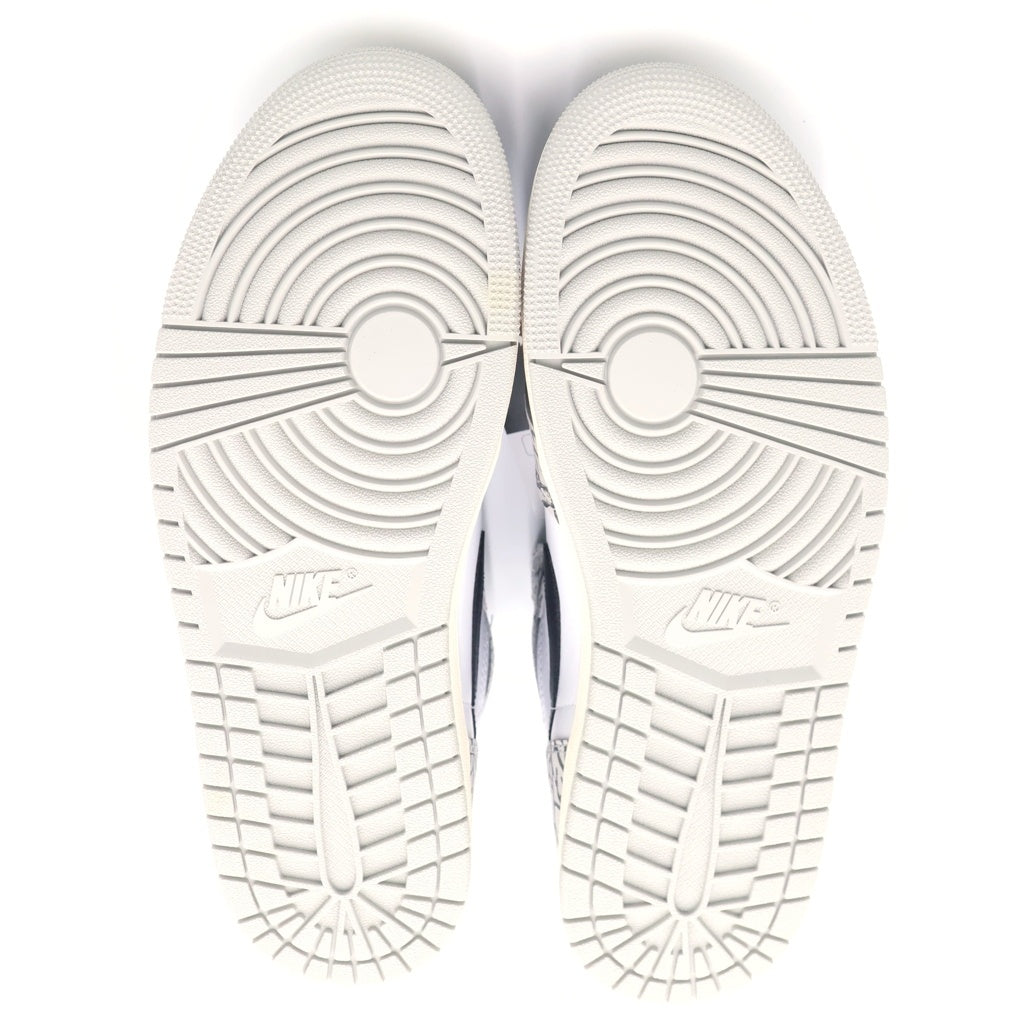 NIKE(ナイキ) AIR JORDAN 1 RETRO HIGH OG WHITE CEMENT ELEPHANT DZ5485-052 エアジョーダン1 ホワイトセメント ハイカットスニーカー ホワイト/グレー US10/28cm