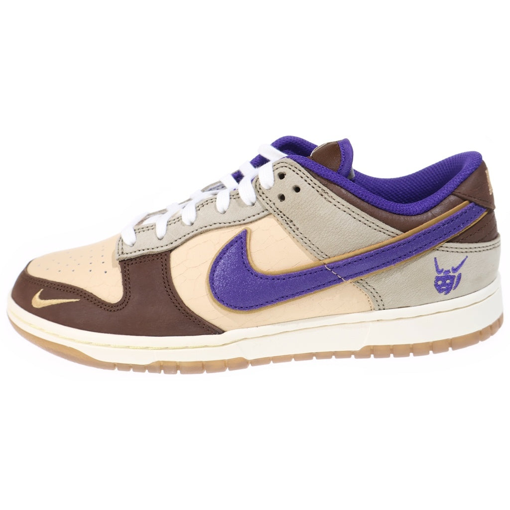 NIKE(ナイキ) DUNK LOW PRM SETSUBUN DQ5009-268 ダンク プレミアム 節分 ローカットスニーカー ブラウン/パープル US10/28cm