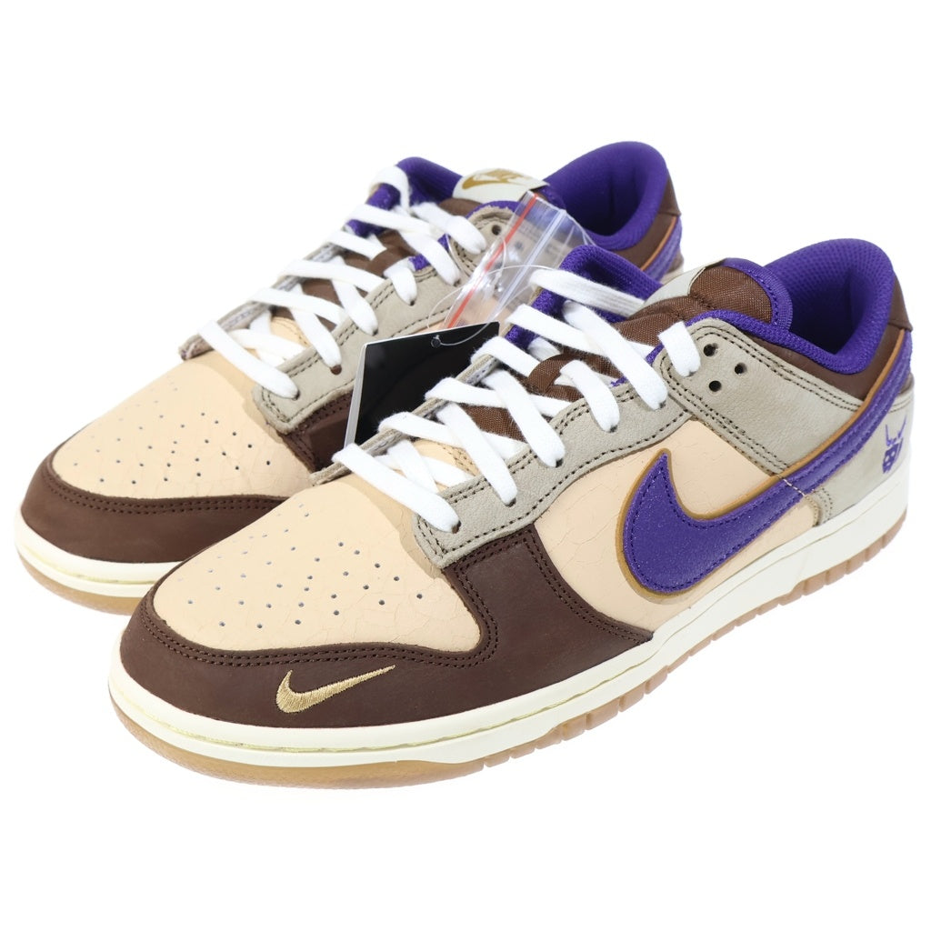 NIKE(ナイキ) DUNK LOW PRM SETSUBUN DQ5009-268 ダンク プレミアム 節分 ローカットスニーカー ブラウン/パープル US10/28cm
