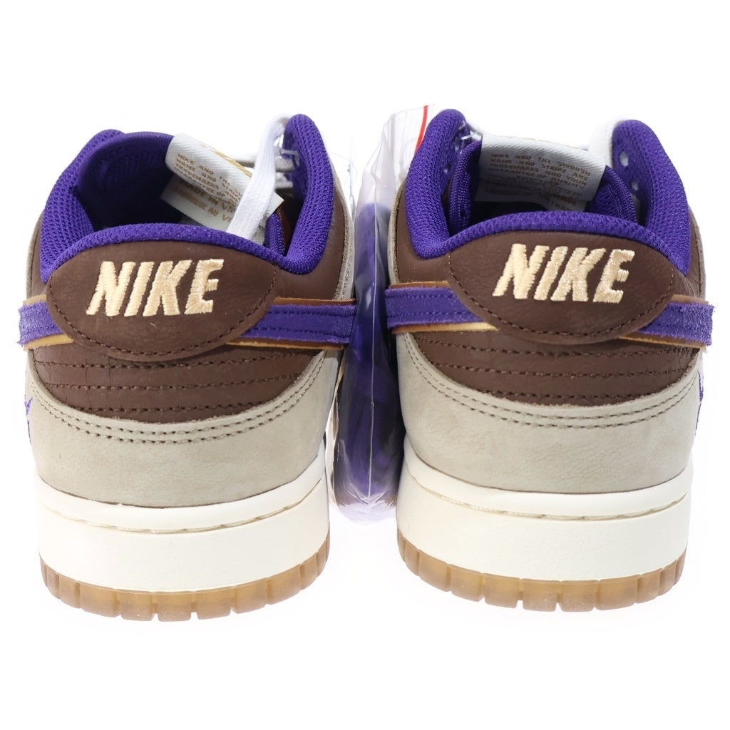NIKE(ナイキ) DUNK LOW PRM SETSUBUN DQ5009-268 ダンク プレミアム 節分 ローカットスニーカー ブラウン/パープル US10/28cm
