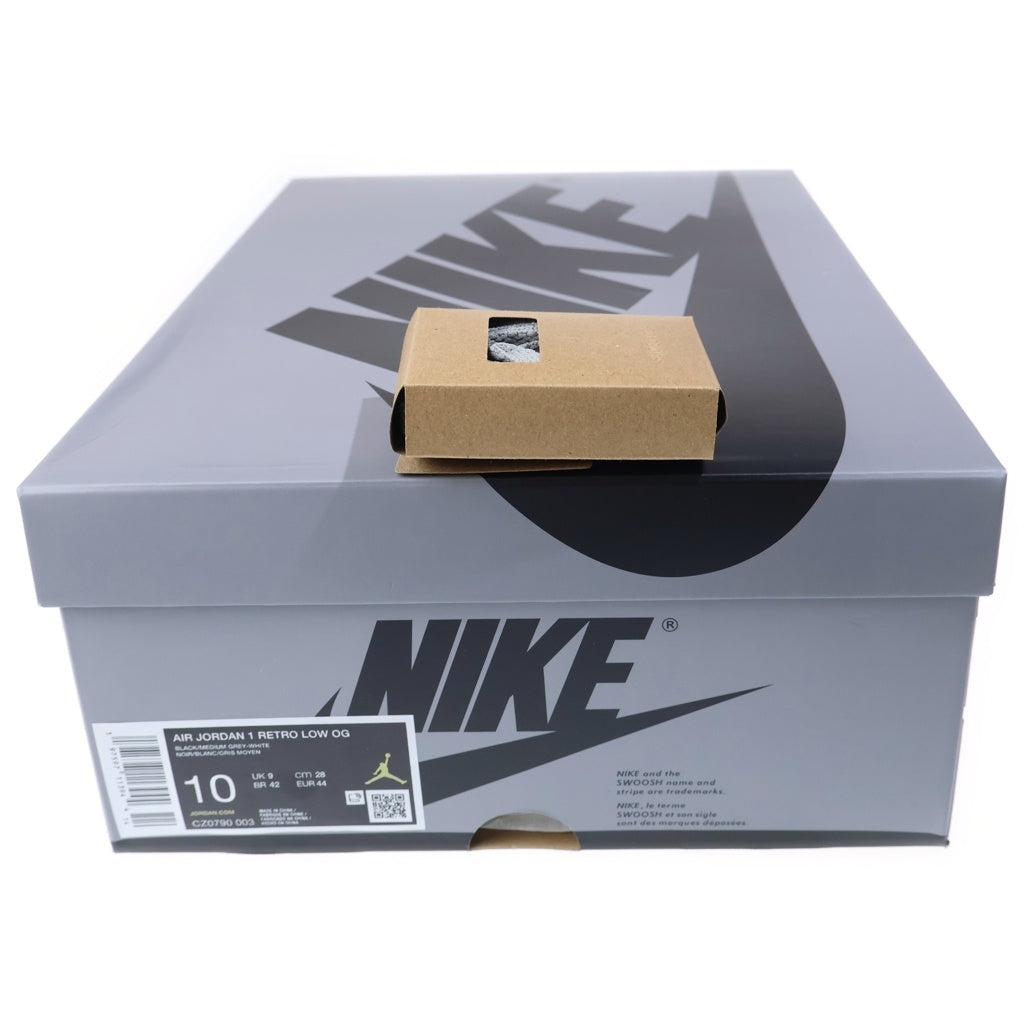 NIKE(ナイキ) AIR JORDAN 1 LOW OG SHADOW CZ0790-003 エアジョーダン シャドウ ローカットスニーカー シューズ グレー/ブラック US10/28cm