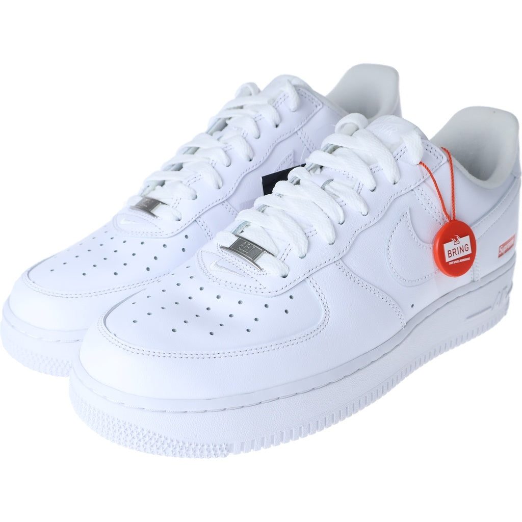 NIKE(ナイキ) SUPREME AIR FORCE 1 LOW CU9225-100 シュプリーム エアフォース ローカットスニーカー ホワイト US10/28cm