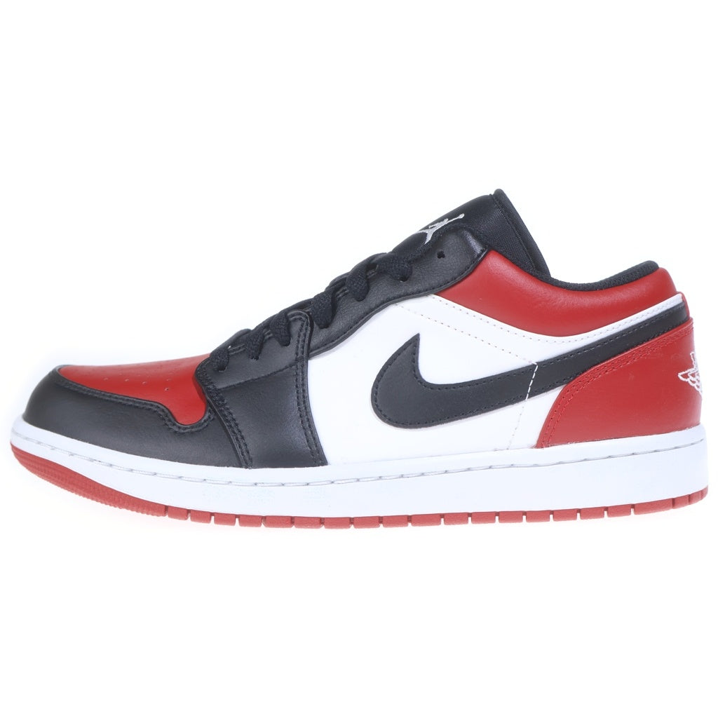 NIKE(ナイキ) AIR JORDAN 1 LOW BRED TOE 553558-612 エアジョーダン1 ブレッドトゥ ローカットスニーカー レッド/ブラック US10/28cm