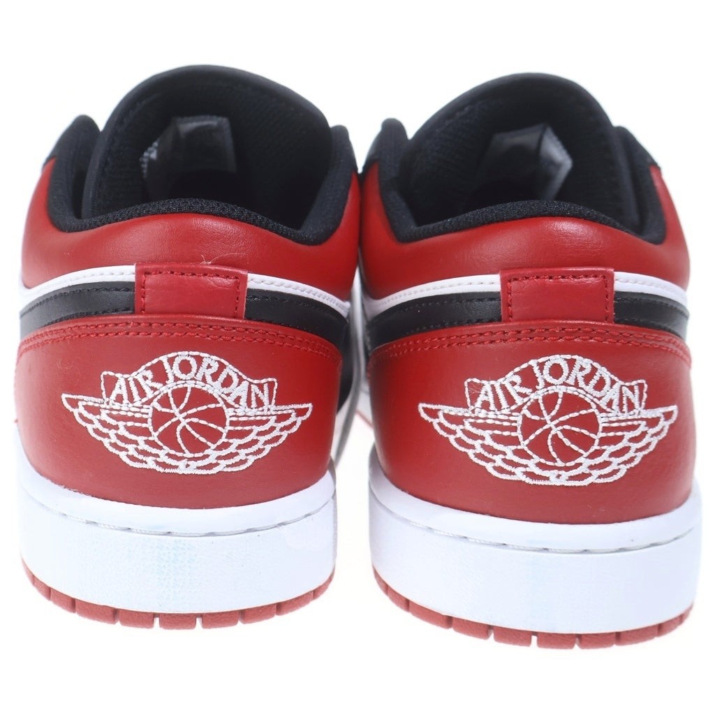 NIKE(ナイキ) AIR JORDAN 1 LOW BRED TOE 553558-612 エアジョーダン1 ブレッドトゥ ローカットスニーカー レッド/ブラック US10/28cm