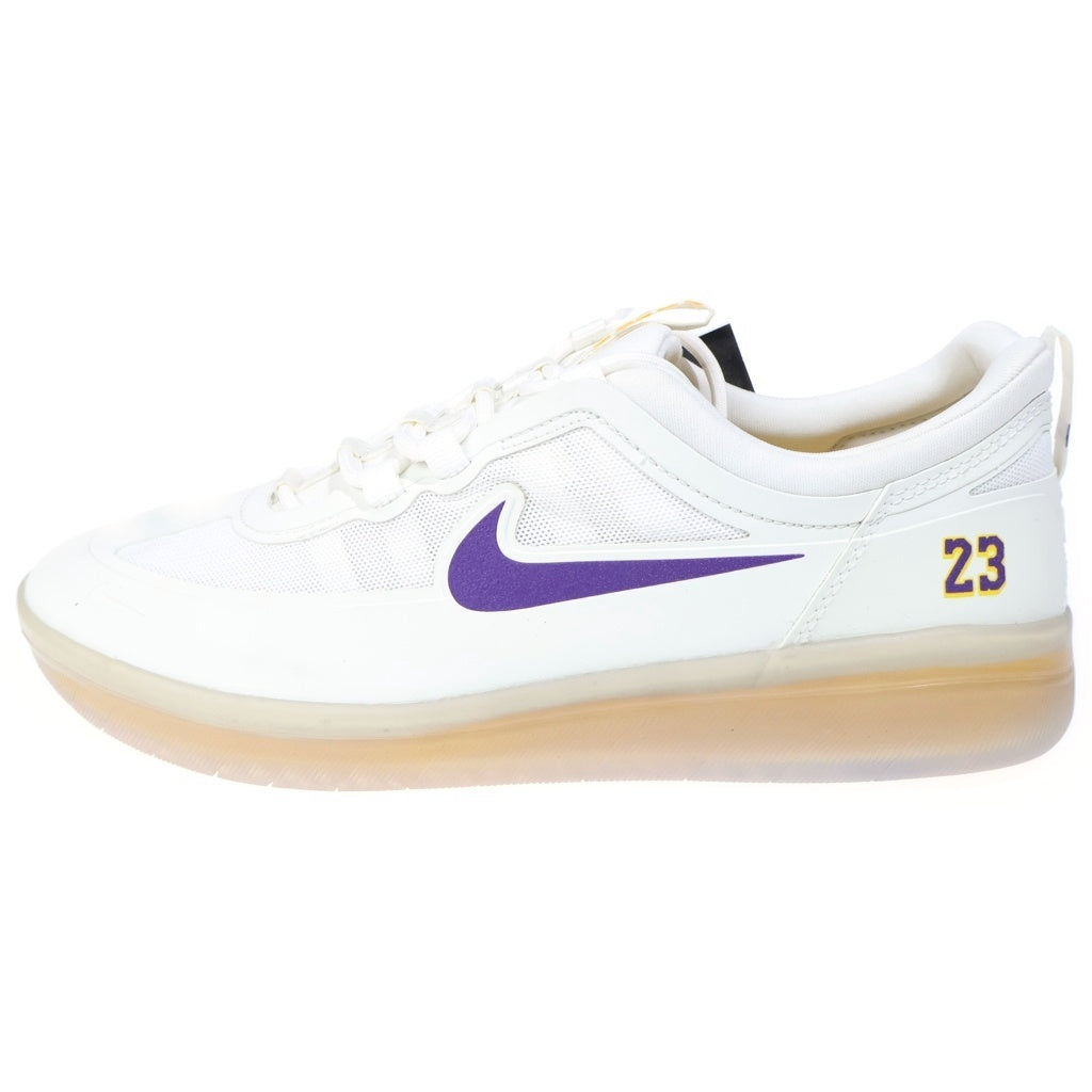 NIKE(ナイキ) ×NBA NYJAH FREE 2 LAKERS DA3439-100 ナイジャ フリー 2 レイカーズ ローカットスニーカー ホワイト US10.5/28.5cm