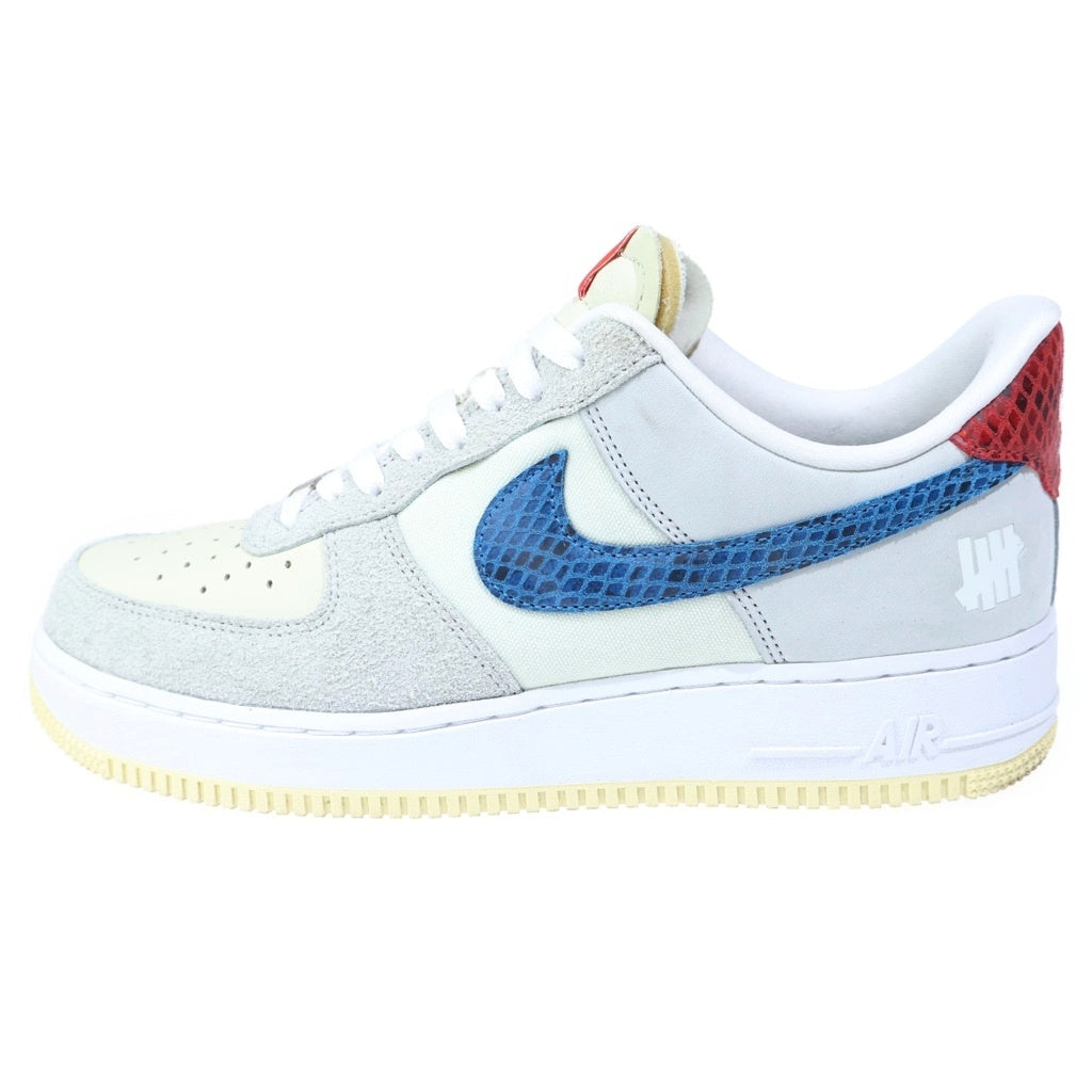 NIKE(ナイキ) ×UNDEFEATED AIR FORCE 1 LOW アンディフィーテッド エアフォース1 ローカットスニーカー ホワイト US9.5/27.5cm DM8461-001