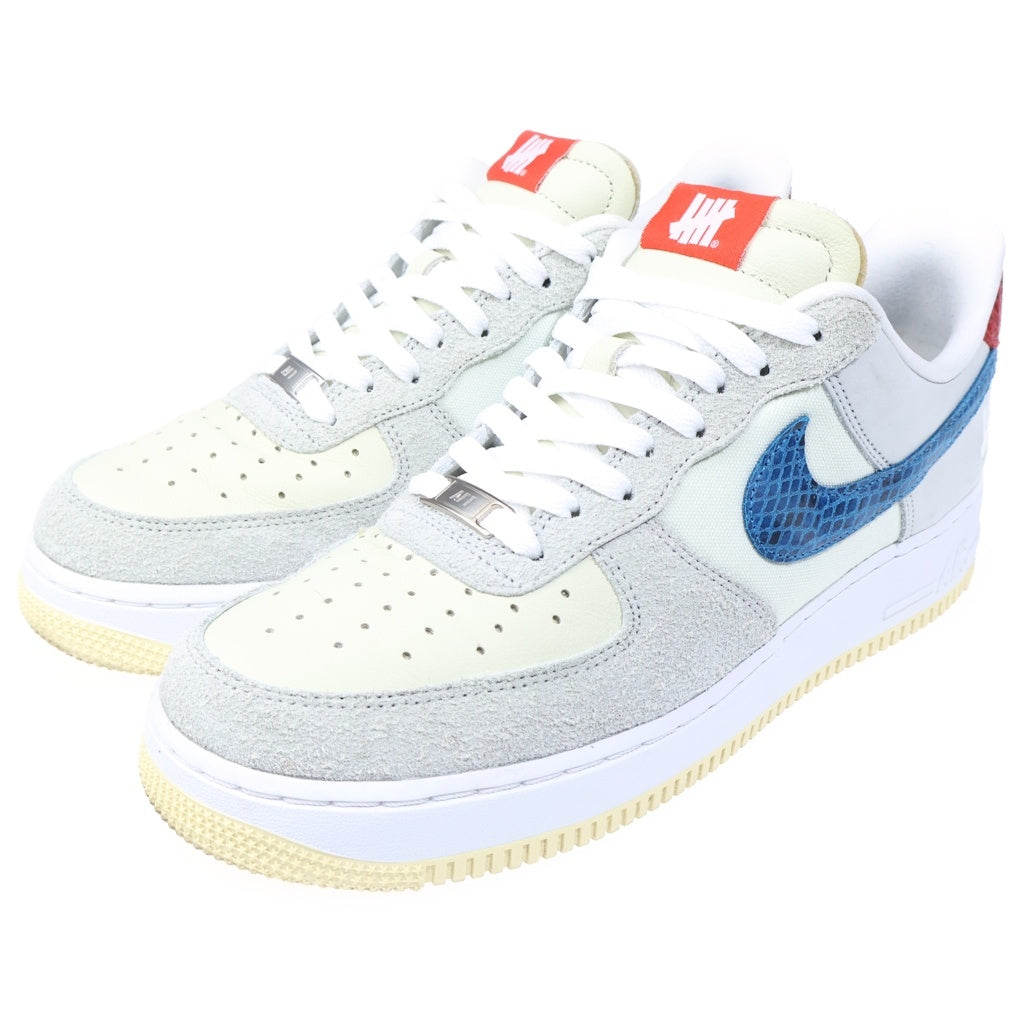 NIKE(ナイキ) ×UNDEFEATED AIR FORCE 1 LOW アンディフィーテッド エアフォース1 ローカットスニーカー ホワイト US9.5/27.5cm DM8461-001