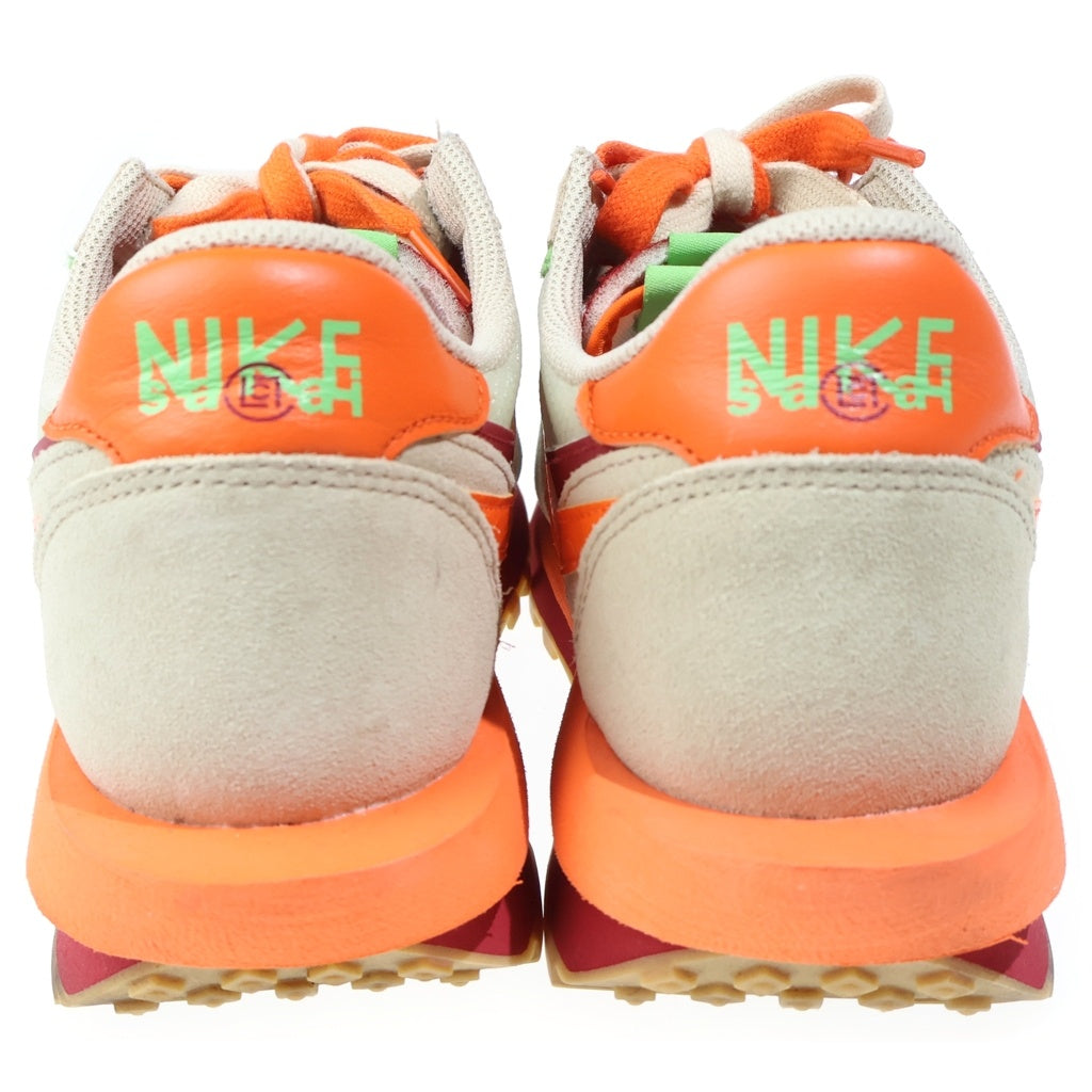 NIKE(ナイキ) ×Sacai ×CLOT LD WAFFLE ORANGE BLAZE クロット サカイ LD ワッフル オレンジブレイズ ローカットスニーカー US10/28cm ベージュ/オレンジ DH1347-100
