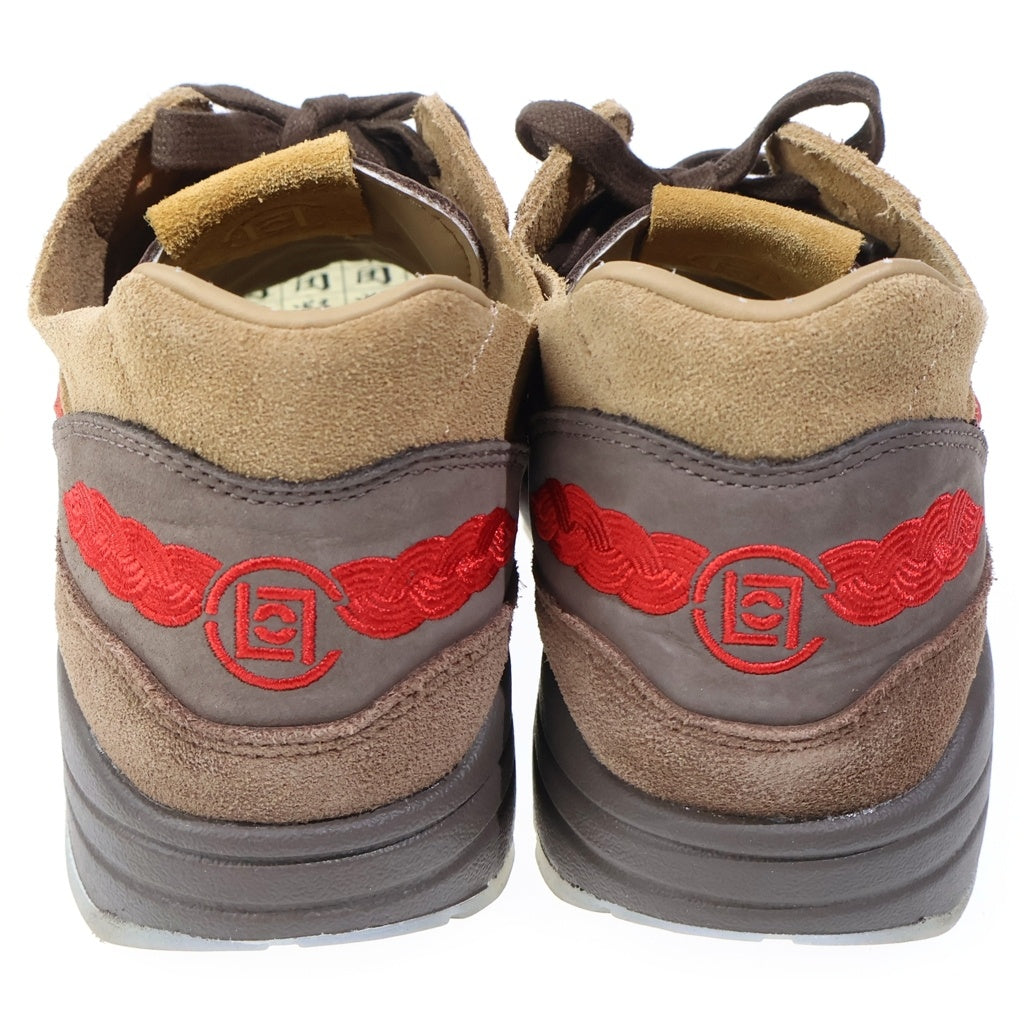 NIKE(ナイキ) ×CLOT AIR MAX 1 KOD CHA クロット エアマックス ローカットスニーカー ブラウン US9.5/27.5cm DD1870-200