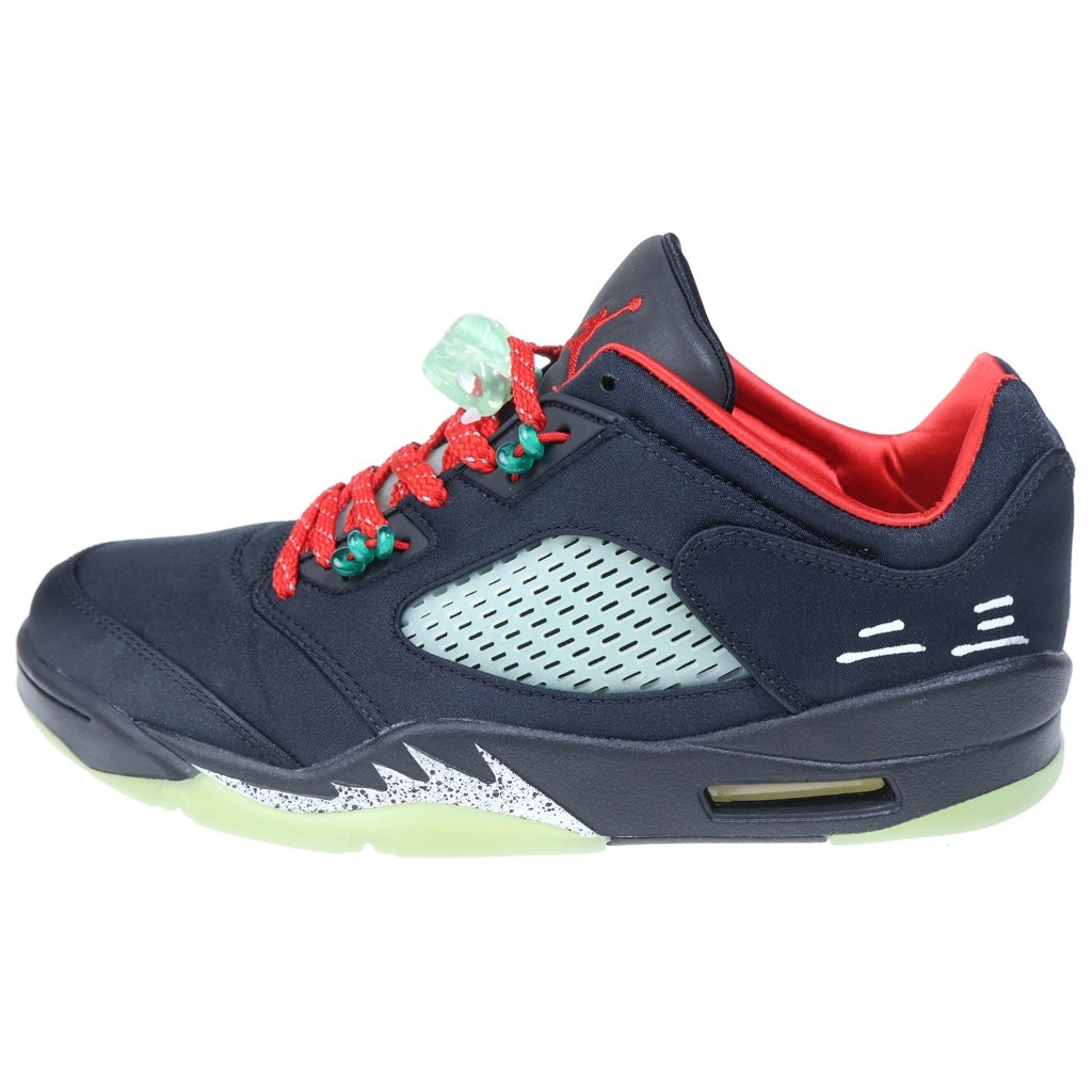 NIKE(ナイキ) ×CLOT GIRLS AIR JORDAN 5 RETRO LOW SP クロット ガールズ エアジョーダン 5 ローカットスニーカー ブラック US10/28cm DM4640-036