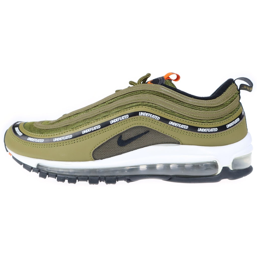 NIKE(ナイキ) ×UNDEFEATED AIR MAX 97 アンディフィーテッド エアマックス 97 ローカットスニーカー カーキ US10/28cm DC4830-300