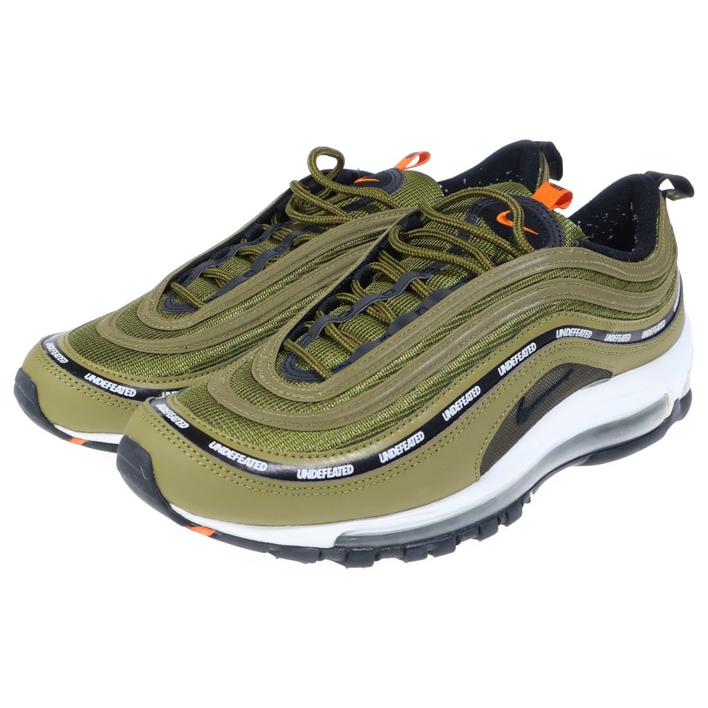 NIKE(ナイキ) ×UNDEFEATED AIR MAX 97 アンディフィーテッド エアマックス 97 ローカットスニーカー カーキ US10/28cm DC4830-300