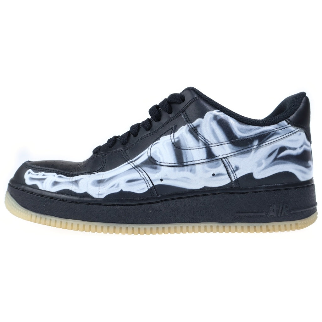 NIKE(ナイキ) AIR FORCE 1 07 SKELETON QS エアフォース スケルトン ローカットスニーカー ブラック US9.5/27.5cm BQ7541-001