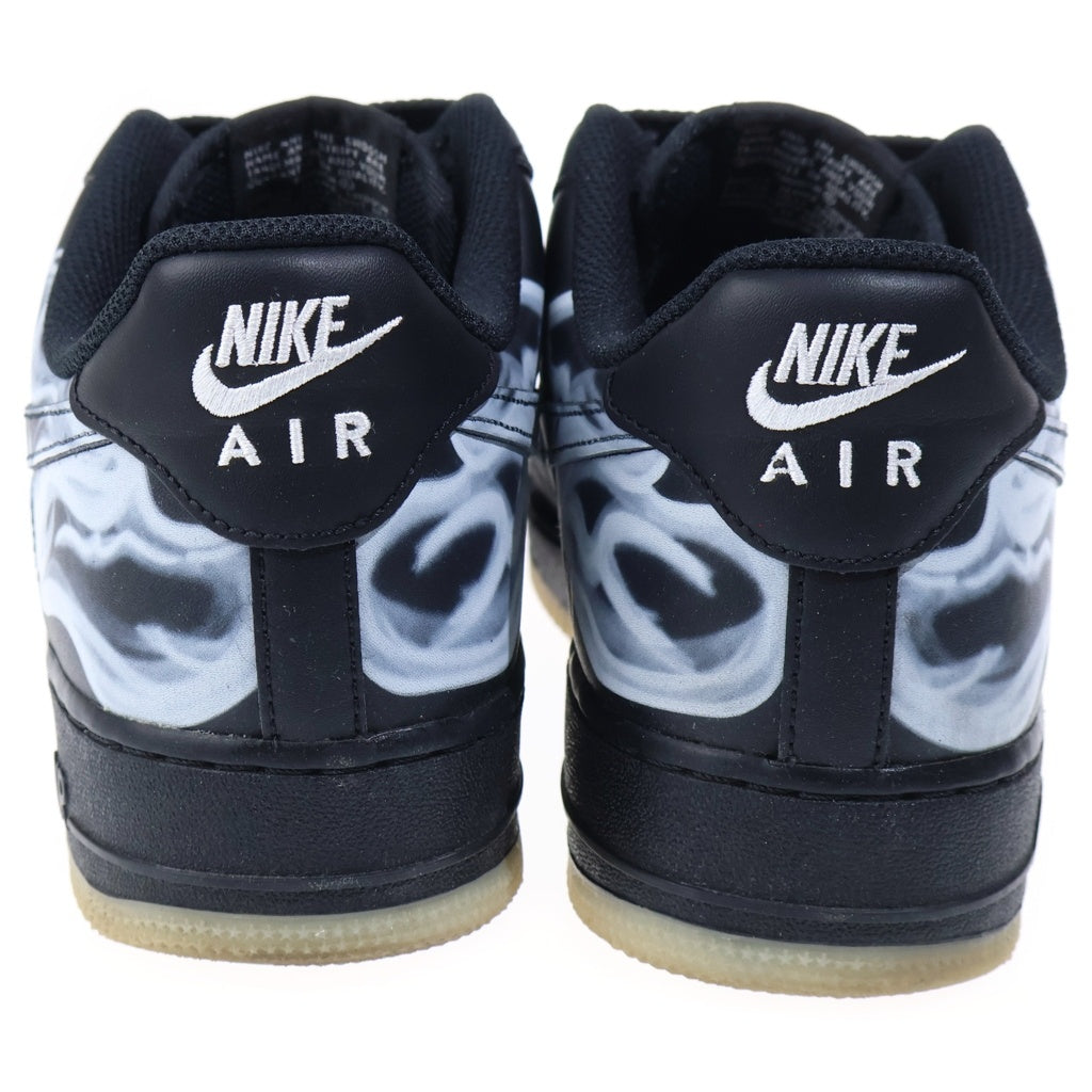 NIKE(ナイキ) AIR FORCE 1 07 SKELETON QS エアフォース スケルトン ローカットスニーカー ブラック US9.5/27.5cm BQ7541-001