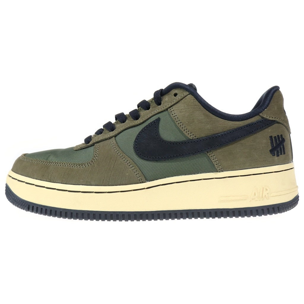 NIKE(ナイキ) ×UNDEFEATED AIR FORCE 1 LOW SP アンディフィーテッド エアフォース1 ローカットスニーカー カーキ US9.5/27.5cm DH3064-300