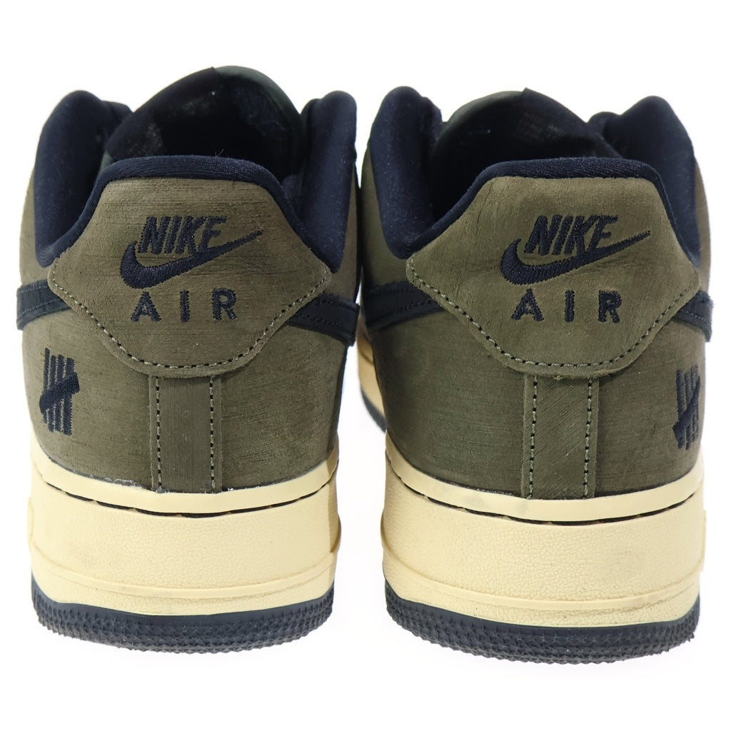 NIKE(ナイキ) ×UNDEFEATED AIR FORCE 1 LOW SP アンディフィーテッド エアフォース1 ローカットスニーカー カーキ US9.5/27.5cm DH3064-300