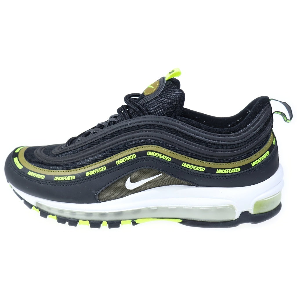 NIKE(ナイキ) ×UNDEFEATED AIR MAX 97 アンディフィーデッド エアマックス ローカットスニーカー ブラック/イエロー US10/28cm DC4830-001