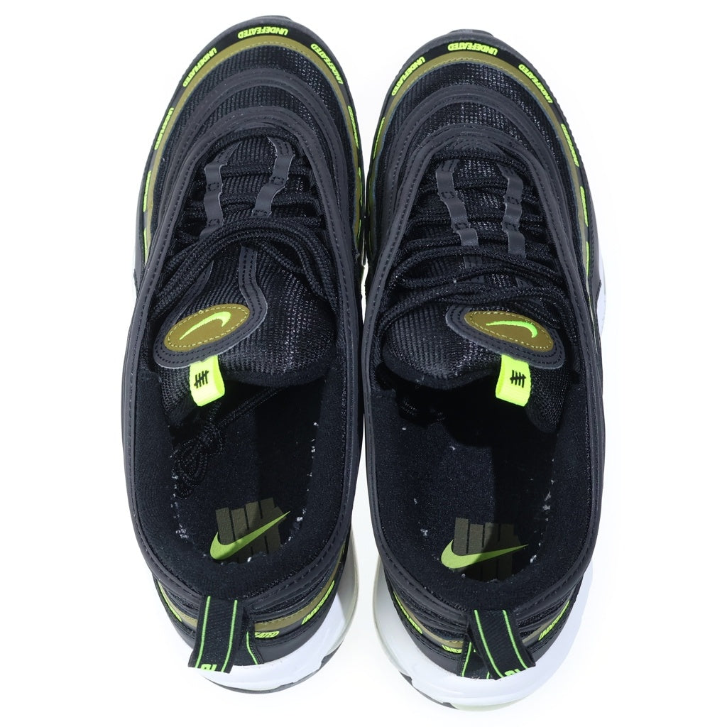 NIKE(ナイキ) ×UNDEFEATED AIR MAX 97 アンディフィーデッド エアマックス ローカットスニーカー ブラック/イエロー US10/28cm DC4830-001