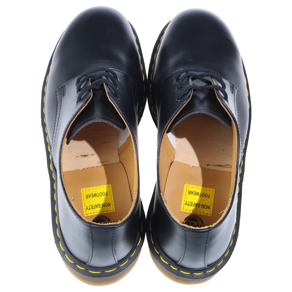 Dr.Martens(ドクターマーチン) 3ホール スチールトゥ レザー ドレス シューズ ブラック