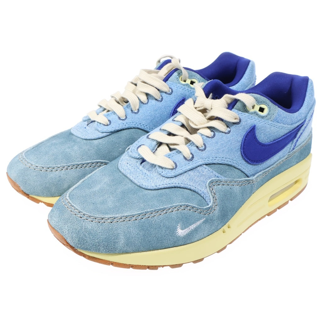 NIKE(ナイキ) AIR MAX 1 PRM DIRTY DENIM エアマックス1 ダーティデニム ローカットスニーカー インディゴブルー US9/27cm DV3050-300