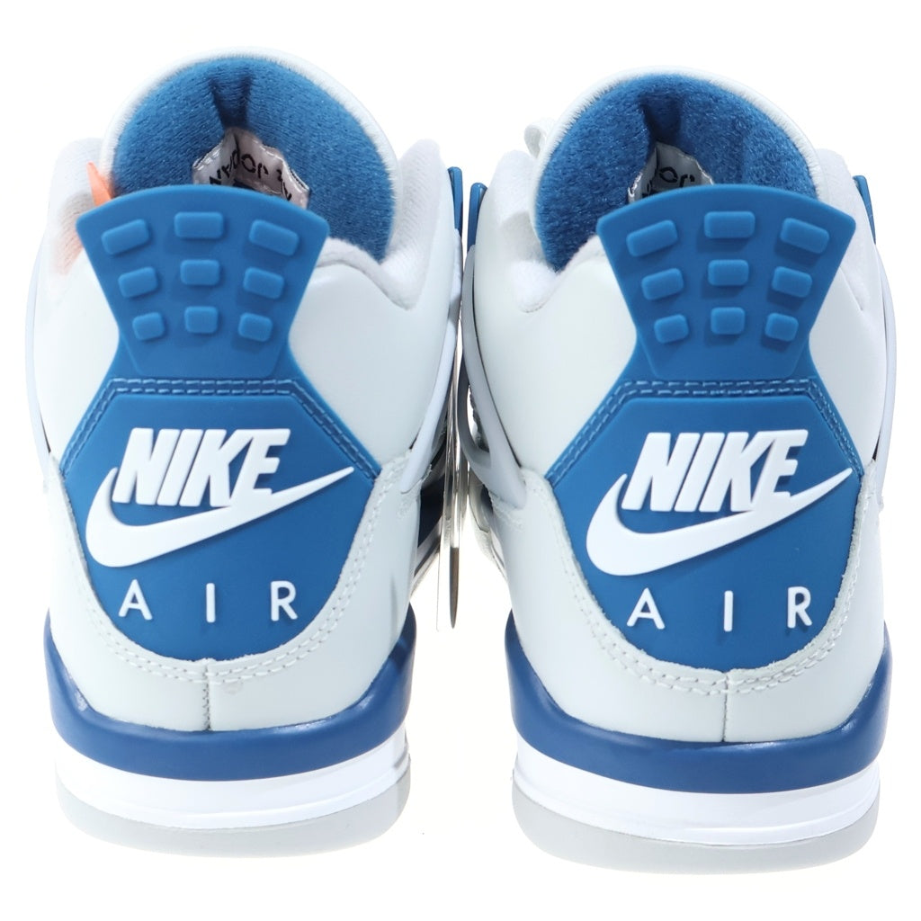 NIKE(ナイキ) Air Jordan 4 Retro エアジョーダン4 レトロ ハイカットスニーカー ホワイト/ブルー US9/27cm FV5029-141