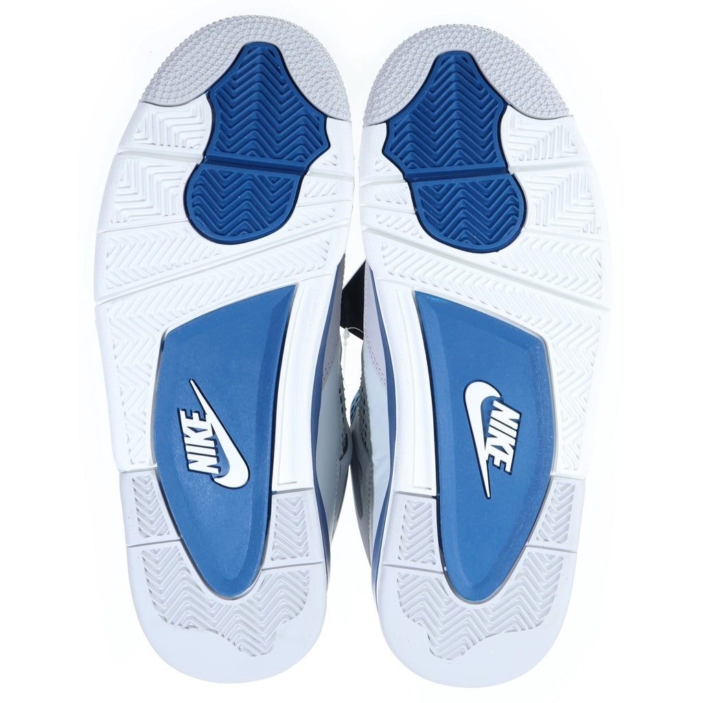 NIKE(ナイキ) Air Jordan 4 Retro エアジョーダン4 レトロ ハイカットスニーカー ホワイト/ブルー US9/27cm FV5029-141