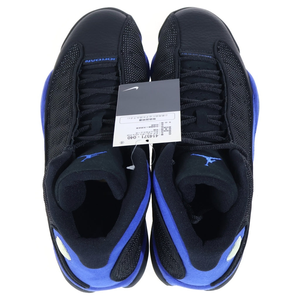 NIKE(ナイキ) Air Jordan 13 Hyper Royal エアジョーダン13 ハイパーロイヤル ハイカットスニーカー ブラック/ブルー US9/27cm 414571-040