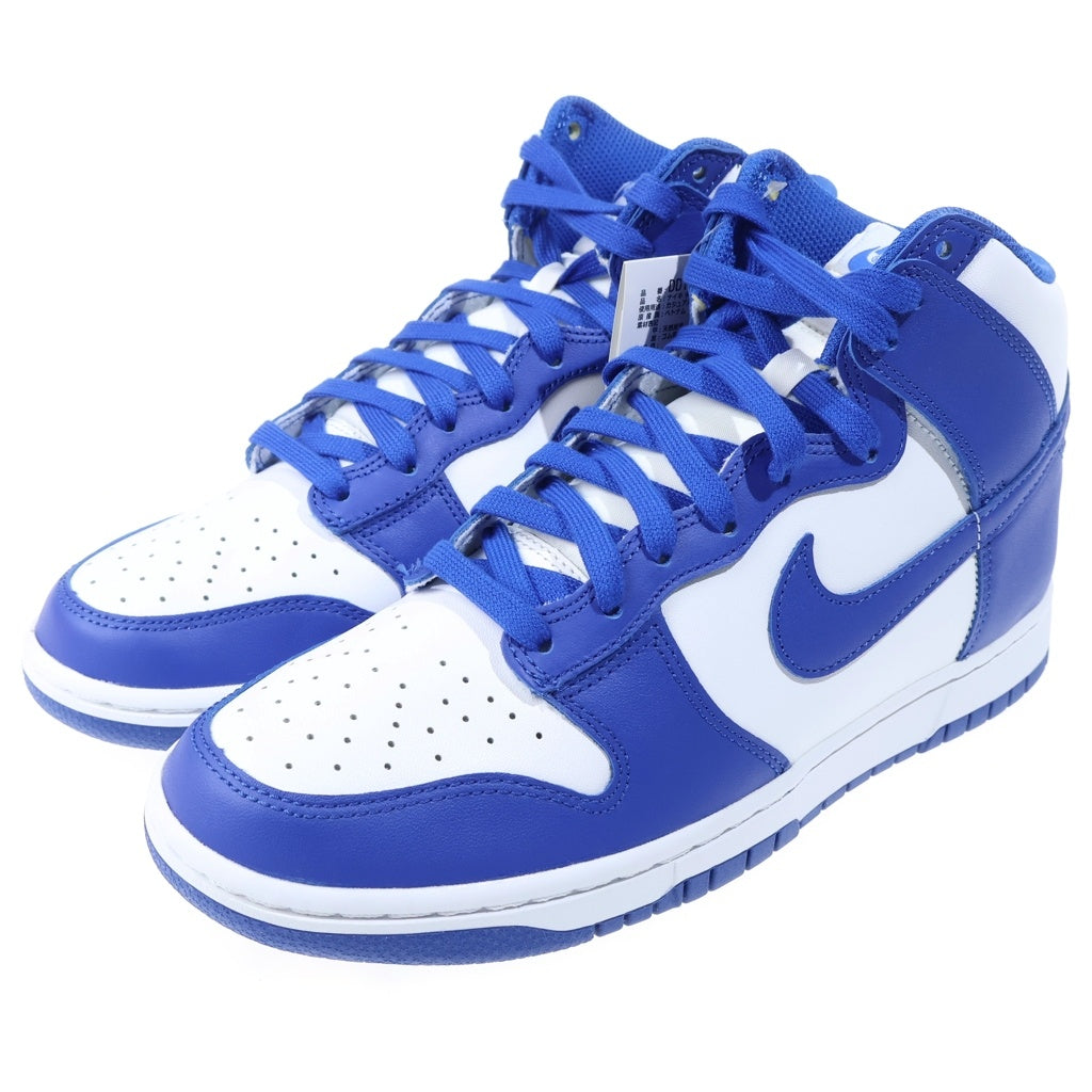 NIKE(ナイキ) DUNK HIGH GAME ROYAL ダンク ゲームロイヤル ハイカットスニーカー ホワイト/ブルー US9/27cm DD1399-102