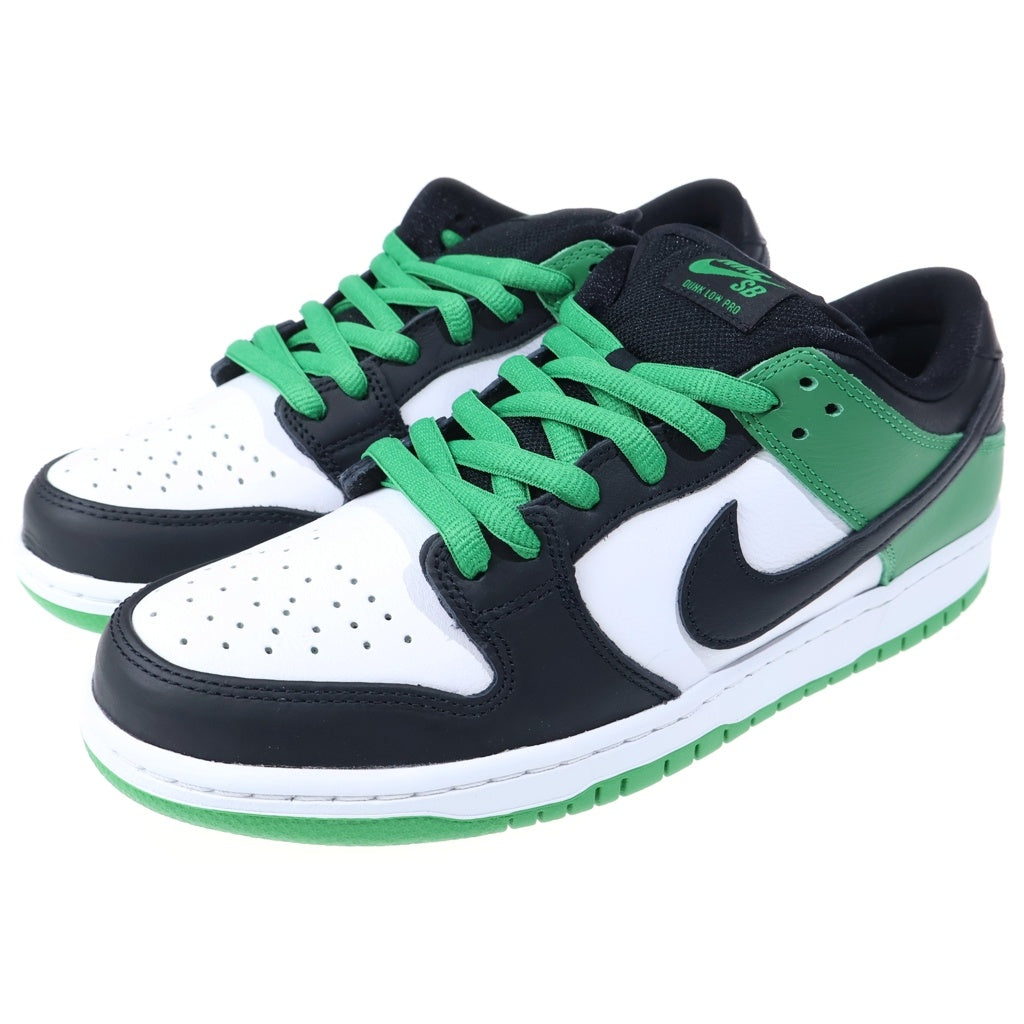 NIKE SB(ナイキエスビー) Dunk Low Pro Black and Classic Green ダンク ロー プロ ブラック アンド クラシックグリーン ローカットスニーカー US9/27cm BQ6817-302