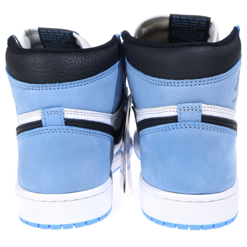 NIKE(ナイキ) Air Jordan 1 High OG University Blue エアジョーダン1 ハイ スニーカー ユニバーシティブルー US9/27cm 555088-134