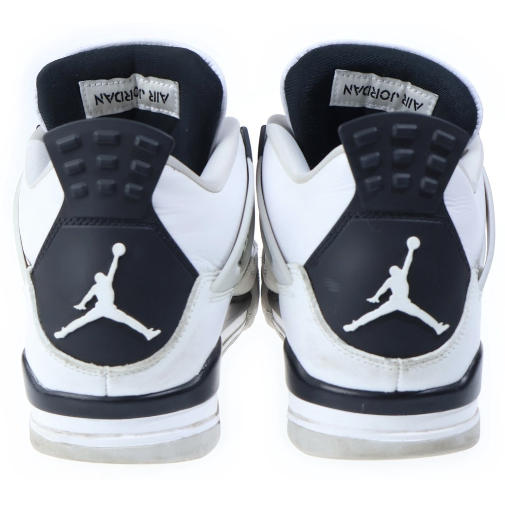 NIKE(ナイキ) AIR JORDAN4 MILITARY DH6927-111 エアジョーダン ハイカットスニーカー ホワイト/ブラック US9/27cm DH6927-111