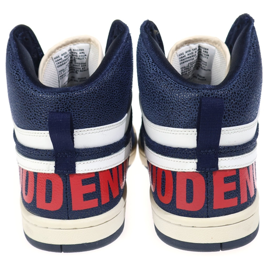 NIKE(ナイキ) ×Goodenough Court Force Mid グットイナフ コート フォース ミッド スニーカーネイビー US10.5/28.5cm 814913-414